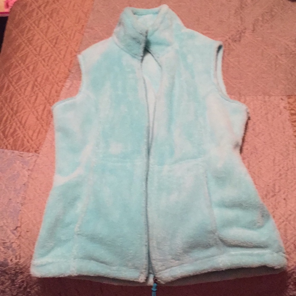 Turquoise vest